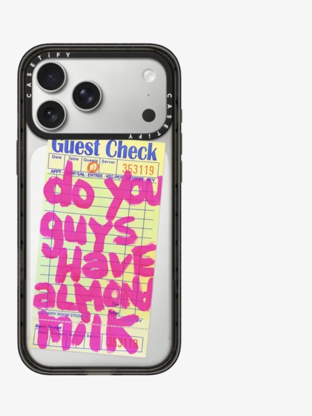 The Almond Milk Case - iPhone 17 pro max